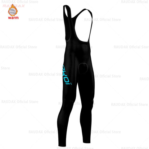 Cycling Jersey 2020 Pro Team Ekoi Winter Fleece Cycling Clothing MTB Cycling Bib Pants Set Ropa Ciclismo Triathlon Cycling Kit