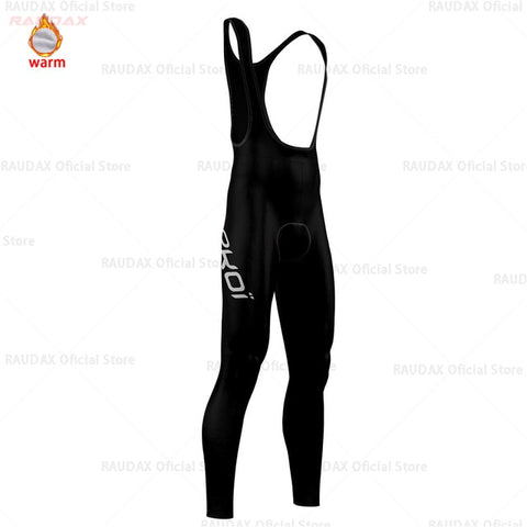 Cycling Jersey 2020 Pro Team Ekoi Winter Fleece Cycling Clothing MTB Cycling Bib Pants Set Ropa Ciclismo Triathlon Cycling Kit