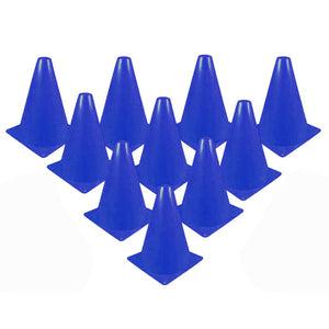 10pcs inline skating Skateboard Mark Cup Soccer Rugby Speed training Equipment Space Marker Cones Slalom Roller skate pile cup