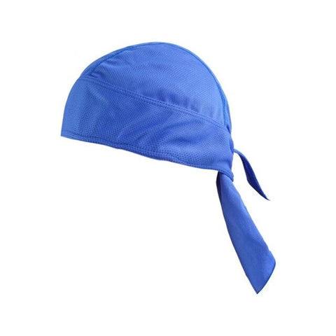 2018 New Anti-sweat UV Headwear Cap Quick Dry Solid Cycling Headbands Cycling Headscarf Headband Men Running Riding Pirate Hat