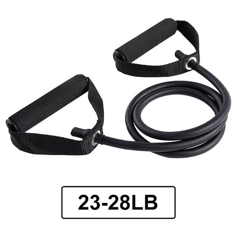 120cm Yoga Pull Rope Elastic Resistance Bands Fitness Crossfit Workout Exercise Tube Practical Training Rubber Tensile Expander