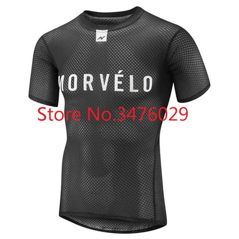 Pro Team Superlight Mesh fabric Cycling Base Layer Road MTB Cycling Underwear Quick dry Breathable under vest Bike Shirt