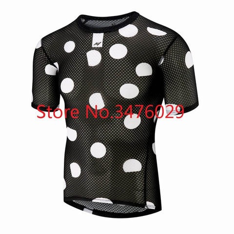 Pro Team Superlight Mesh fabric Cycling Base Layer Road MTB Cycling Underwear Quick dry Breathable under vest Bike Shirt