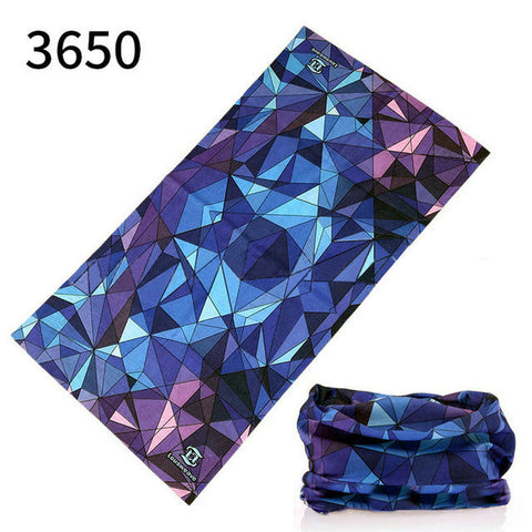 Outdoor Sport Printing Bicycle Headwear Fishing Cycling Running Hiking Riding Scarf Bike Mask Fashion Headband Scarf