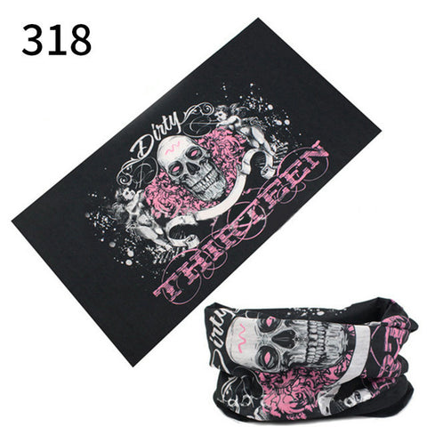 Outdoor Sport Printing Bicycle Headwear Fishing Cycling Running Hiking Riding Scarf Bike Mask Fashion Headband Scarf