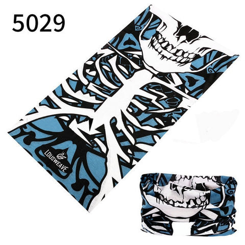 Outdoor Sport Printing Bicycle Headwear Fishing Cycling Running Hiking Riding Scarf Bike Mask Fashion Headband Scarf