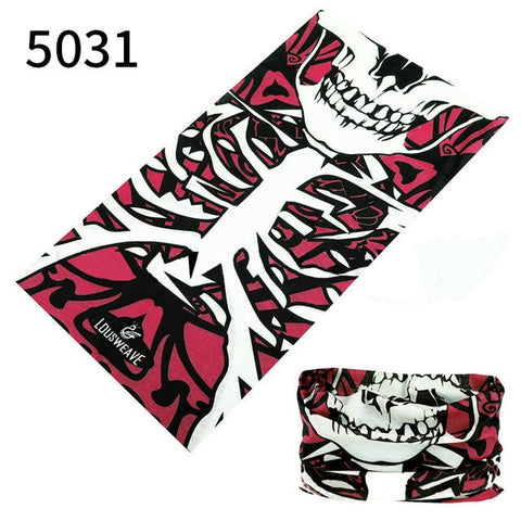 Outdoor Sport Printing Bicycle Headwear Fishing Cycling Running Hiking Riding Scarf Bike Mask Fashion Headband Scarf