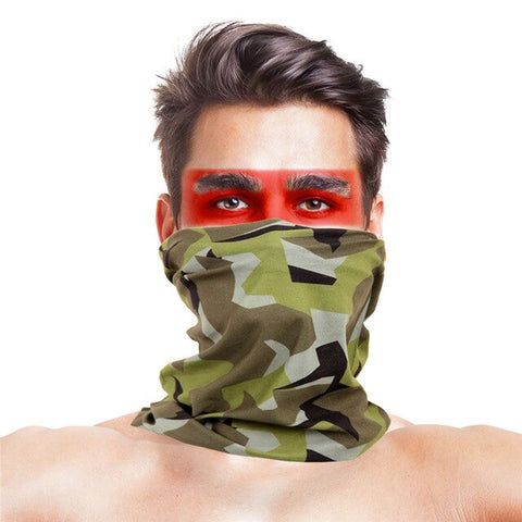 Cycling Bandana buffe Summer New Camouflage Running Scarf Camo Tactical Face Mask Riding Hiking Wristband Headband Tube Kerchief