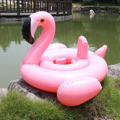 YUYU inflat flamingo Swim ring baby Flamingo pool float Inflatable circle Swan kid Swim ring Pool Toy babi float swimming pool