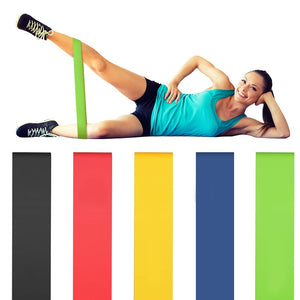 Hot Sale Fitness Yoga Resistance Bands Health Elastic Sport Latex Belt Pull Strap Pilates Sport  Training Strap Fitness Equipmen