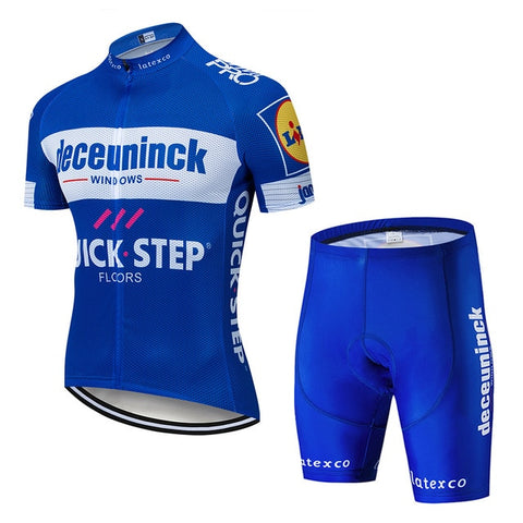 NEW Cycling Jersey 2019 Pro Team QUICK STEP Cycling Clothing MTB Cycling Bib Shorts Men Bike Jersey Set Ropa Ciclismo deceuninck