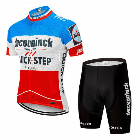 NEW Cycling Jersey 2019 Pro Team QUICK STEP Cycling Clothing MTB Cycling Bib Shorts Men Bike Jersey Set Ropa Ciclismo deceuninck