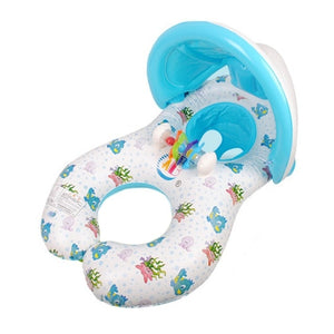 Baby Inflatable Swimming Ring Kids Summer Swimming Pool Swan Swim Float Water Fun Pool Toys Swim Ring Seat Boat Sport for 3-6Y