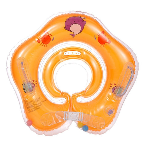 Baby Swimming Pool Accessories baby Tube Ring Swim Neck Ring Safety Infant Neck Float Circle For Bathing Inflatable 0-3 years