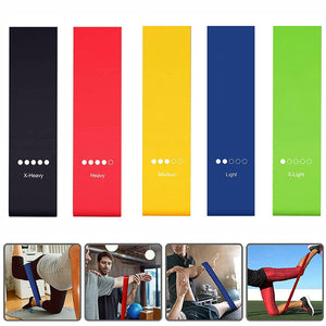 Elastic Bands For Fitness Yoga Resistance Bands Home Fitness Band Crossfit Stretching Strength Training Latex Workout Equipment