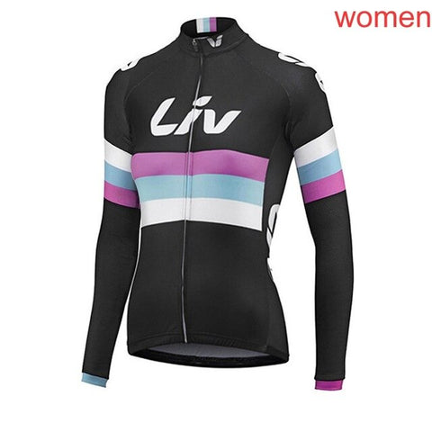 Ropa Ciclismo Mujer Cycling Jersey Set 2019 Women's Mountain Bike Clothing long sleeve Breathable Mtb Bicycle sportswear Y032602