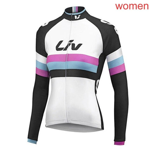 Ropa Ciclismo Mujer Cycling Jersey Set 2019 Women's Mountain Bike Clothing long sleeve Breathable Mtb Bicycle sportswear Y032602