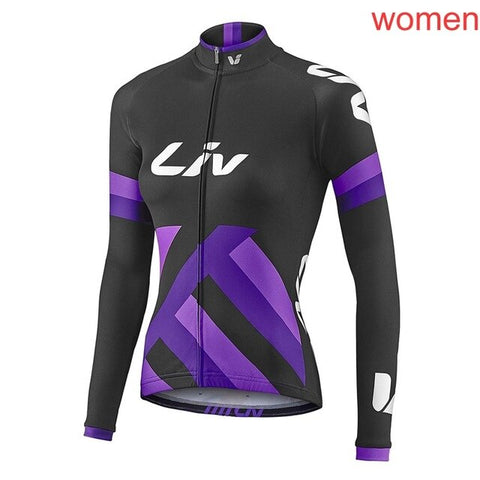 Ropa Ciclismo Mujer Cycling Jersey Set 2019 Women's Mountain Bike Clothing long sleeve Breathable Mtb Bicycle sportswear Y032602