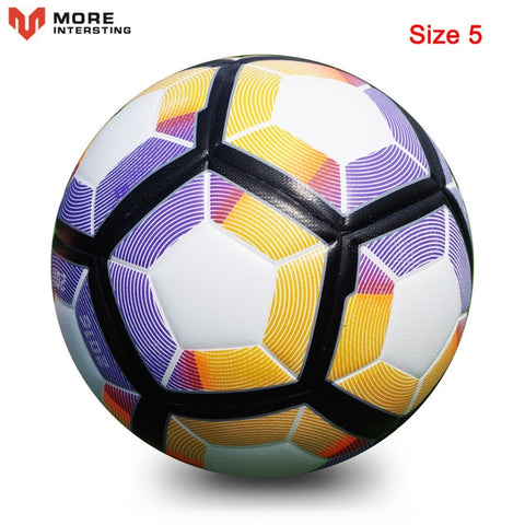 Russia Professional Size 4 Size 5 Football Premier PU Seamless Soccer Ball Goal Team Match Training Balls League futbol bola