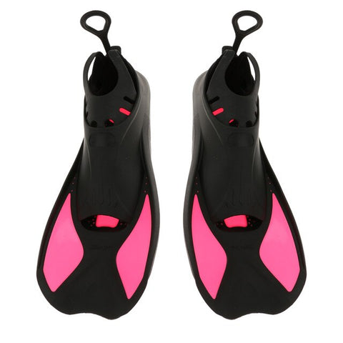 Universal Full Foot Short Fins Scuba Diving Swim Training Flippers XXS/XS/S/M/L/XL Kid Adult Swimming Fins Snorkeling Water Fin