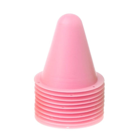 10Pcs/Set Skate Marker Cones Roller Football Soccer Training Equipment Marking Cup