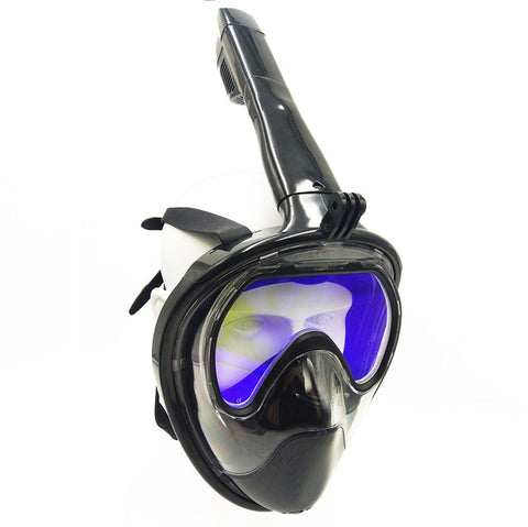 Diving Mask Underwater Scuba Anti Fog Full Face Diving Mask Snorkeling Set with Anti-skid Ring Snorkel 2018 New Arrival