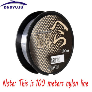 DNDYUJU 500M Nylon Fishing Line Japanese Durable Monofilament Rock Sea Fishing Line Thread Bulk Spool All Size 0.4 To 8.0