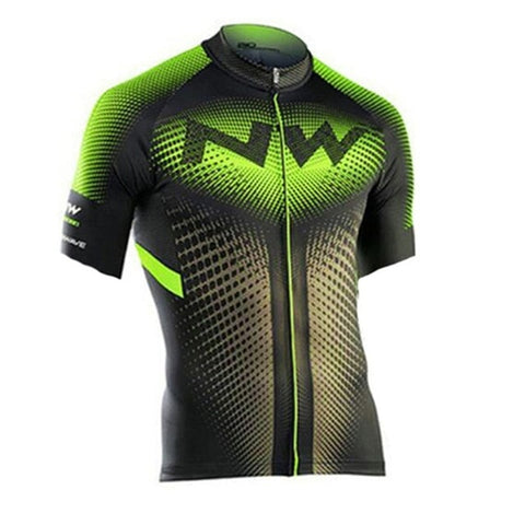 NW 2019 Summer Cycling Jersey Set Breathable Team Racing Sport Bicycle Jersey Mens Cycling Clothing Short Bike Jersey Northwave