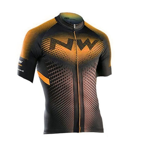 NW 2019 Summer Cycling Jersey Set Breathable Team Racing Sport Bicycle Jersey Mens Cycling Clothing Short Bike Jersey Northwave