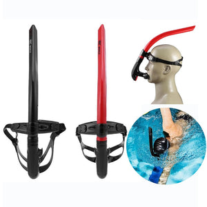 Professional Adults Swimming Diving Snorkeling Silicone Dry Air Breathing Tube Full Dry Air Breathing Scuba Tube