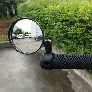 Bike Rear Mirrors 360 Degree Rotation Bicycle Rearview Mirrors Suitable For Mountain Road Bike MTB Handlebar 15mm - 35mm